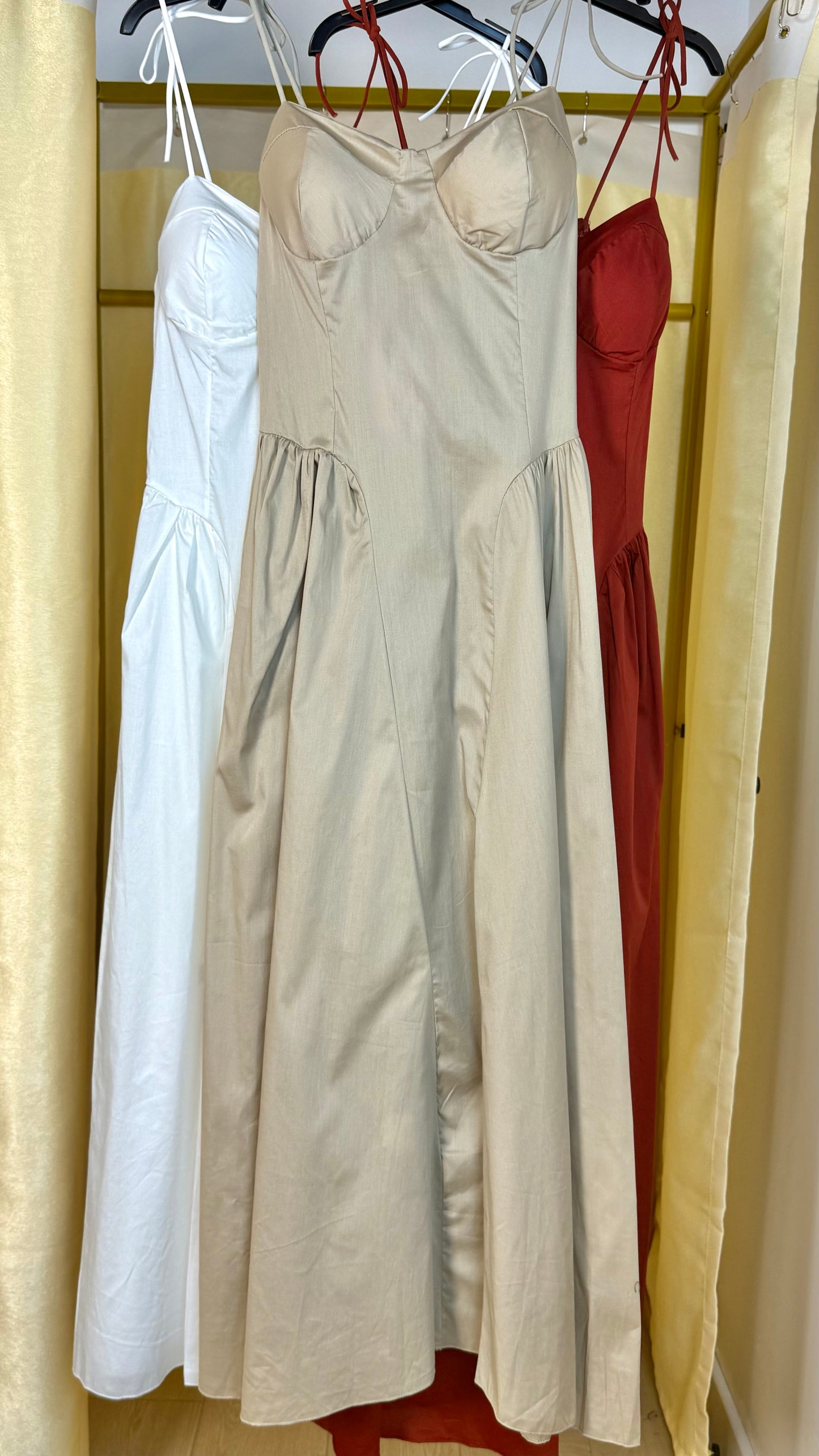 Robe longue CLEA A2 coton popeline