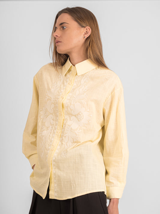 Chemise col classique brodé - P3 PA