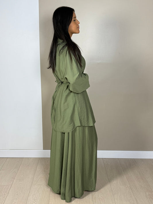 Ensemble SHERINE chemise jupe longue - F1M