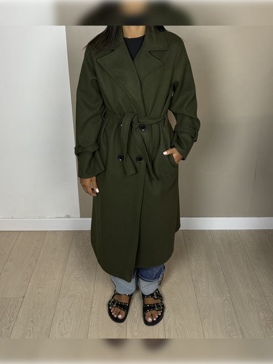 TRENCH façon laine BAYA A2