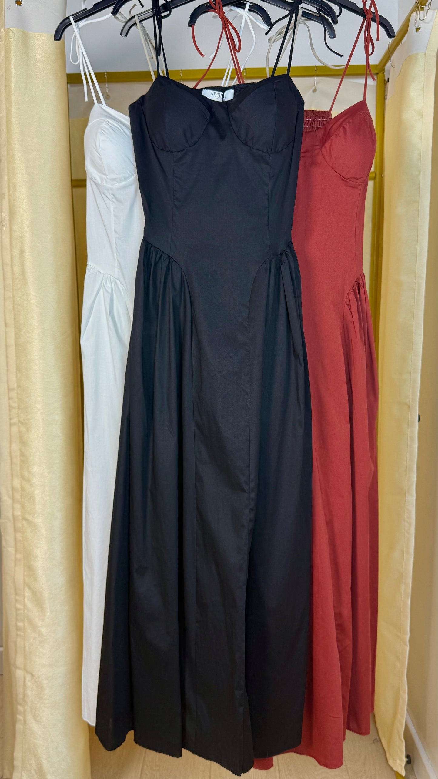 Robe longue CLEA A2 coton popeline