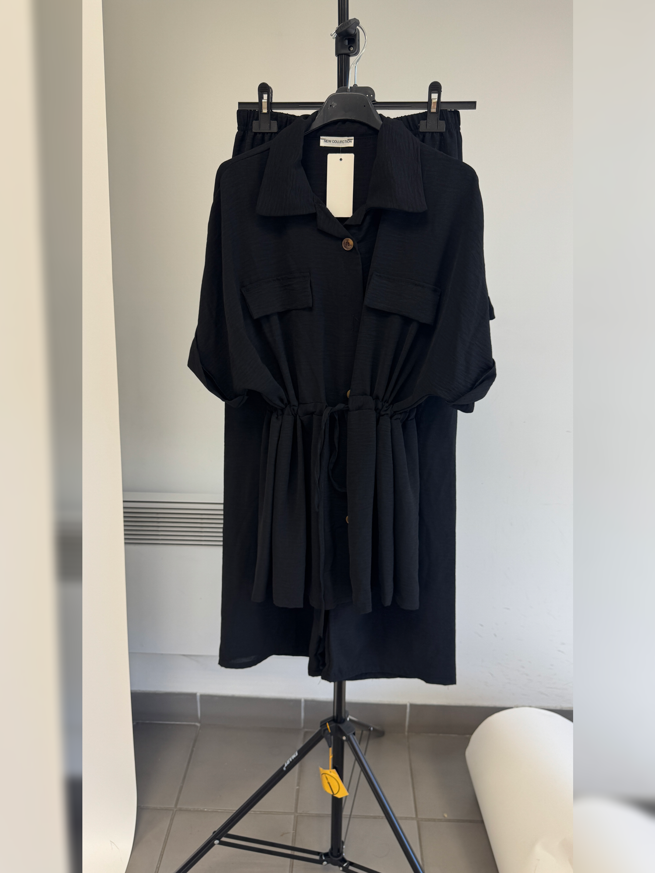 Ensemble MARRA pantalon et chemise à poches style safari - C2M