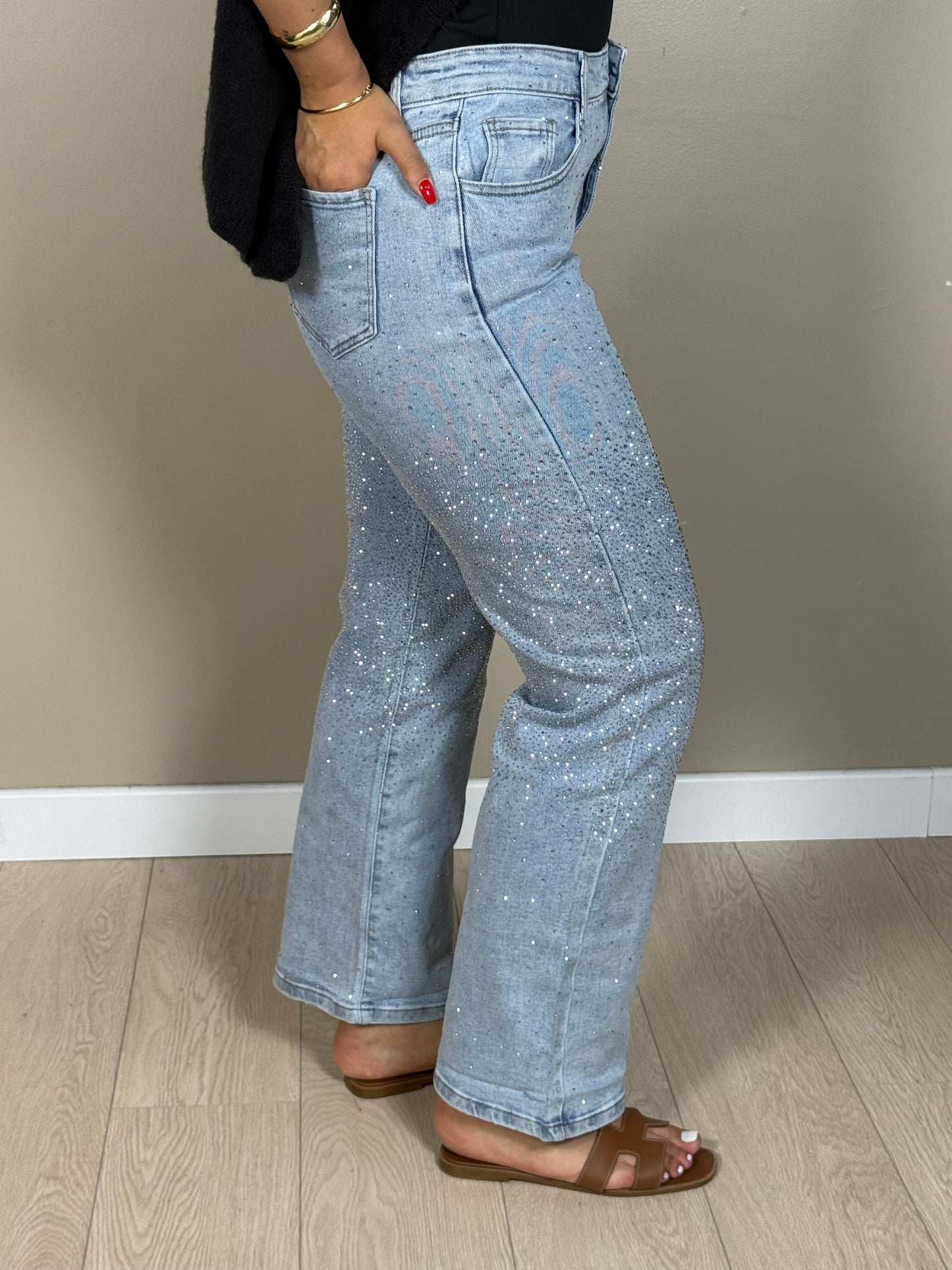 Jean a strass SUN