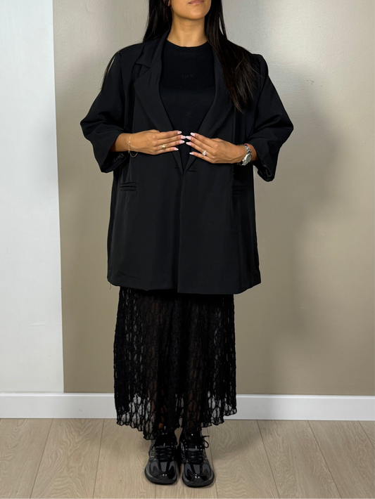 Blazer HAYATTE oversize manches 3 quarts - D2M