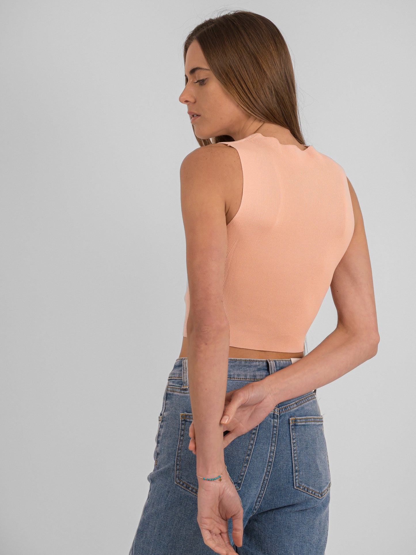 Crop top à col ras - PA