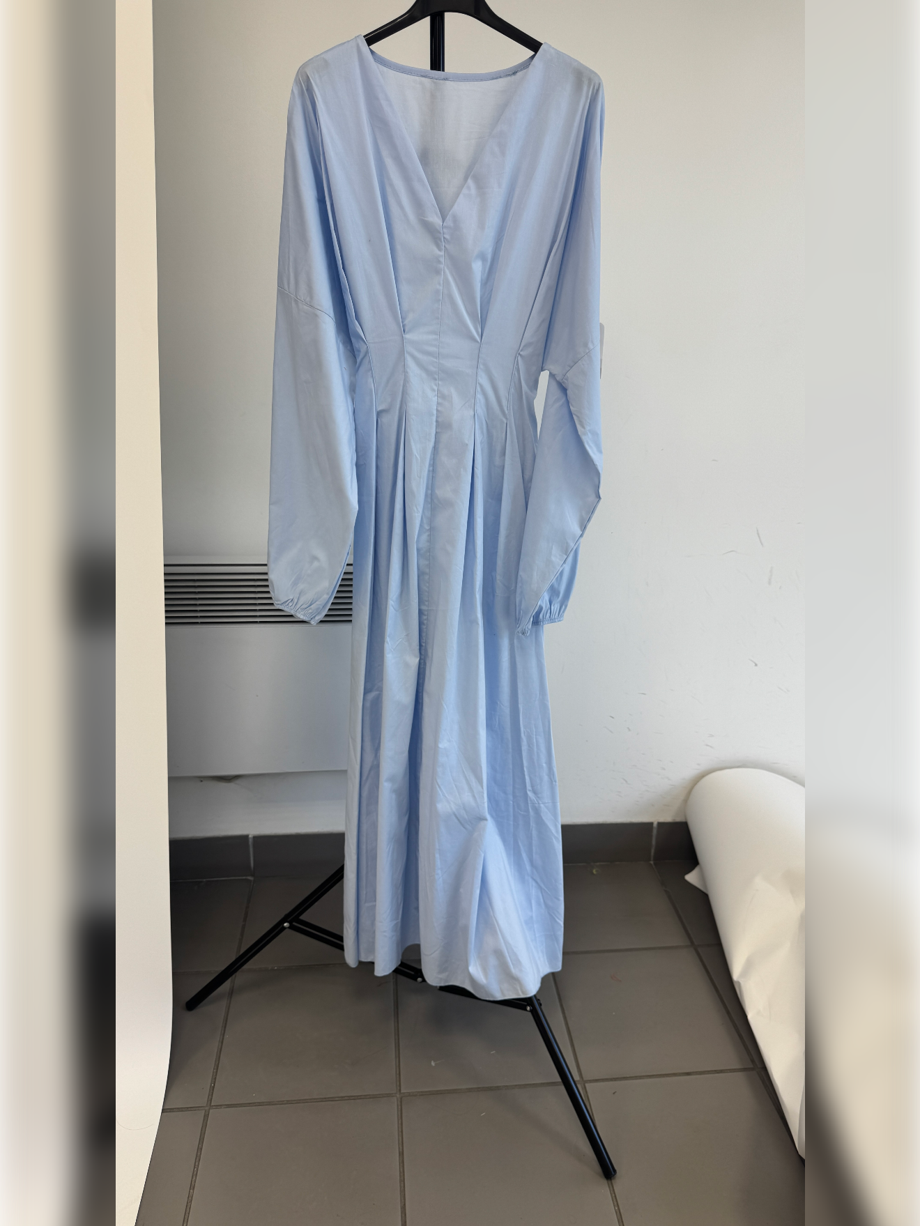 Robe longue coton Popeline - P1