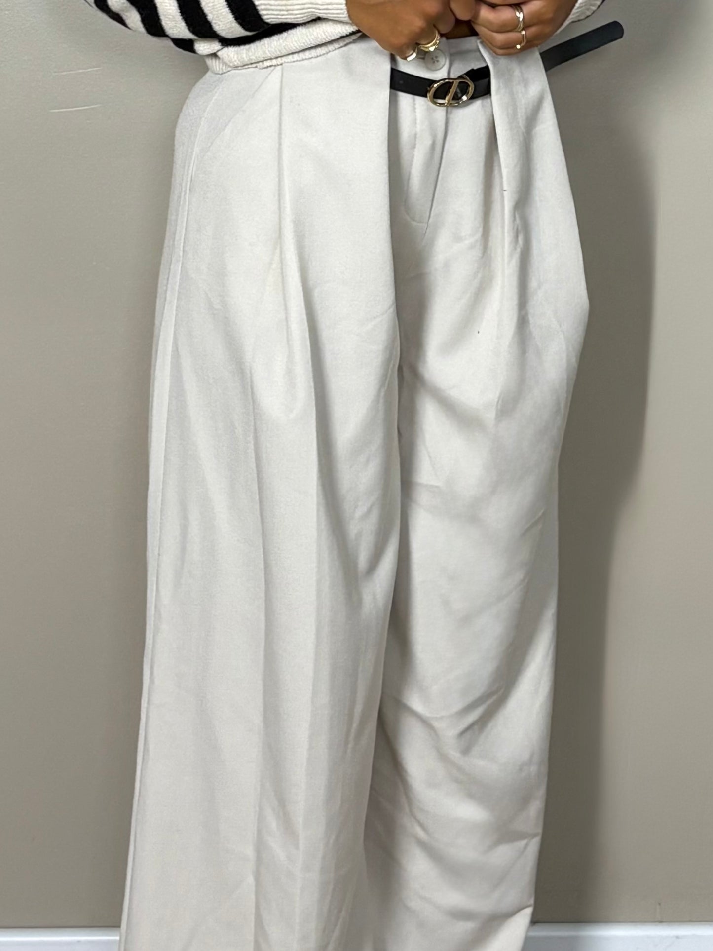 Pantalon avec ceinture Rim