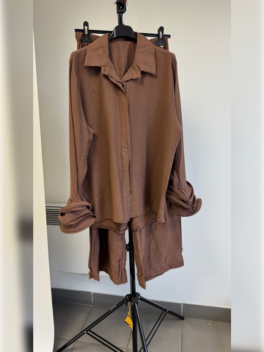 Ensemble chemise à poignets volants - F1M