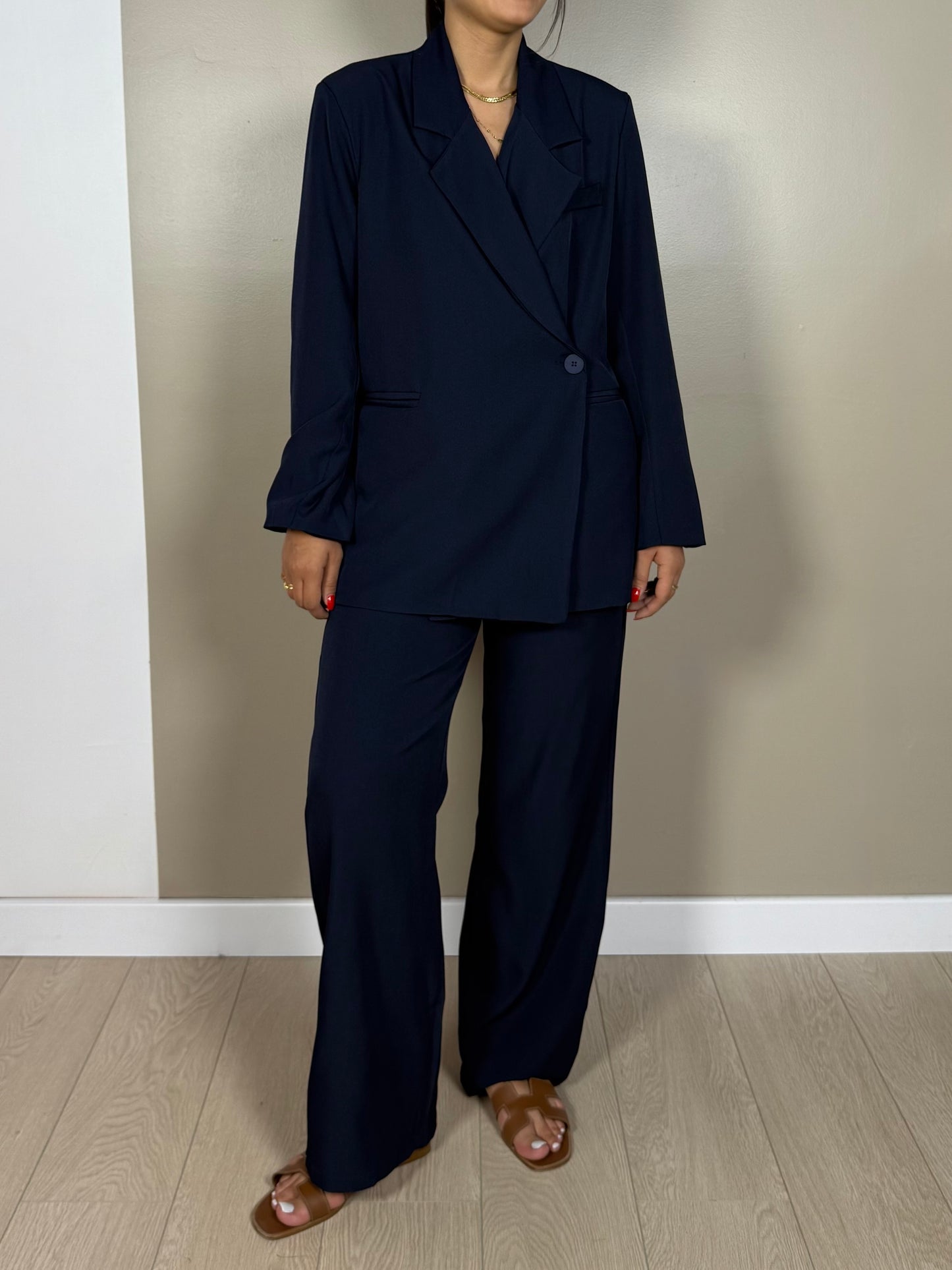 Ensemble FARAH blazer pantalon manches longues - D1 D2