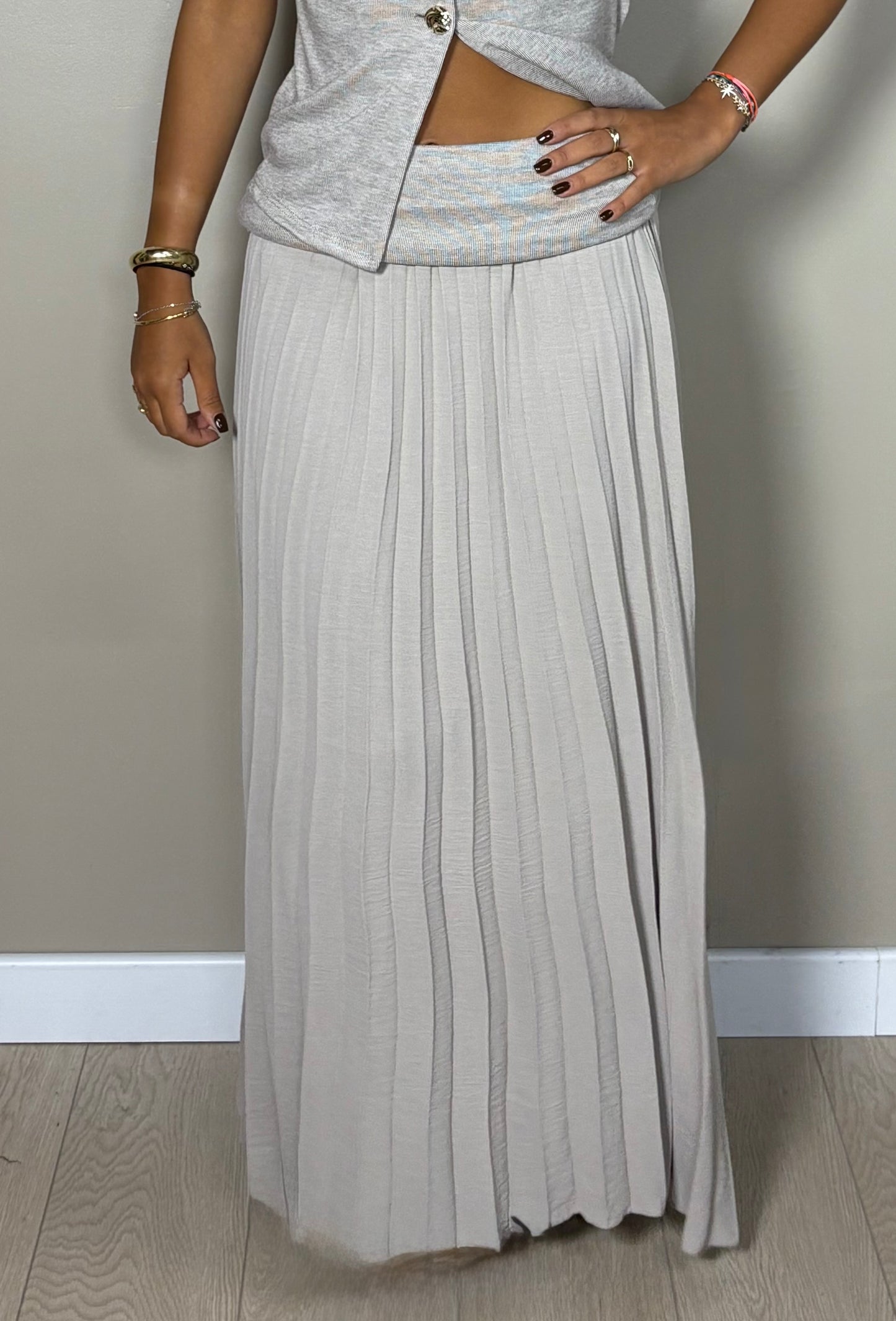 Ensemble tee shirt et jupe long Samantha