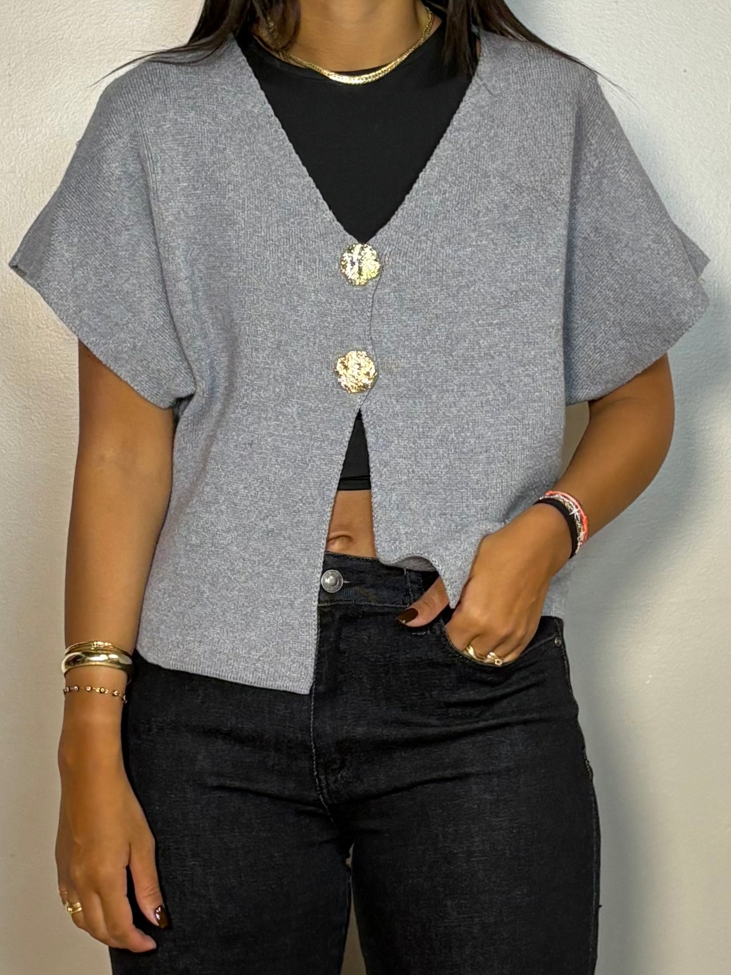 Cardigan tricoté Lunia