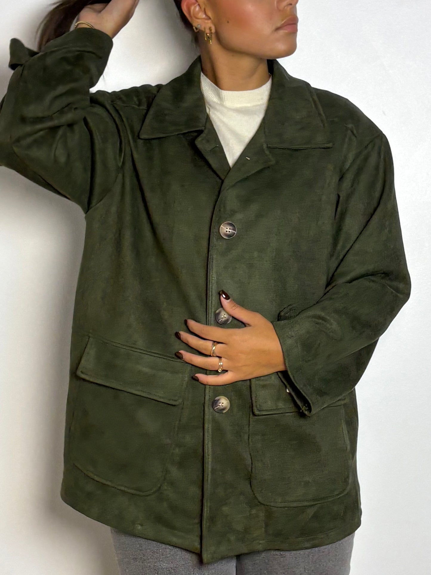 Gilet façon daim Janis