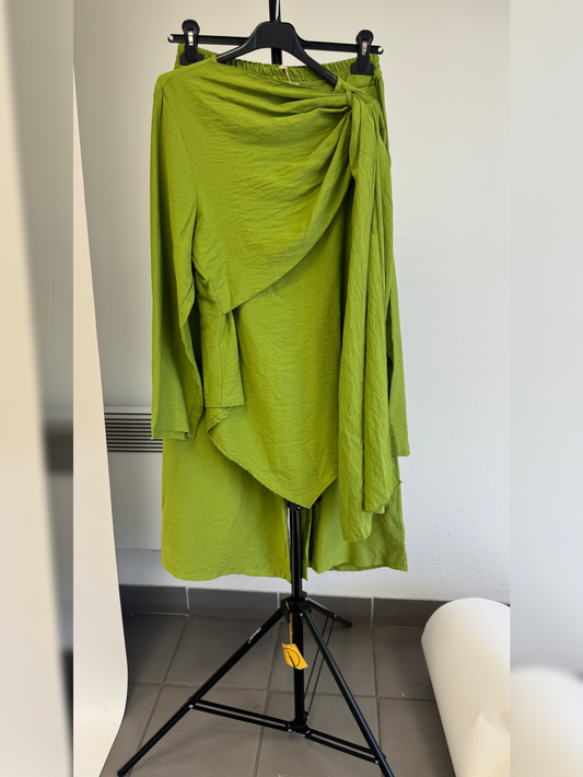 Ensemble DINA  pantalon haut à écharpe - F2D