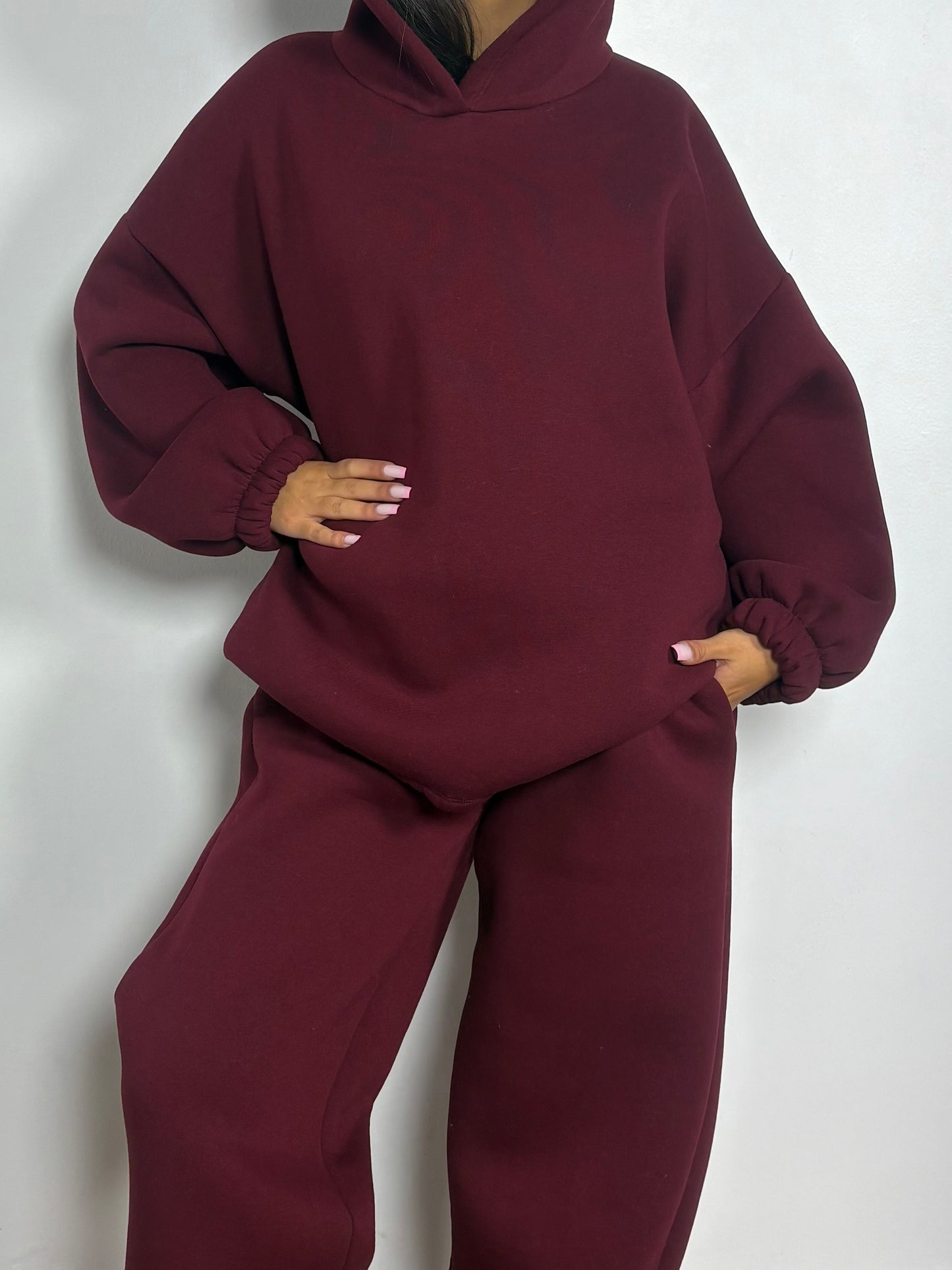 Ensemble Jogging avec capuche au coton Ibti