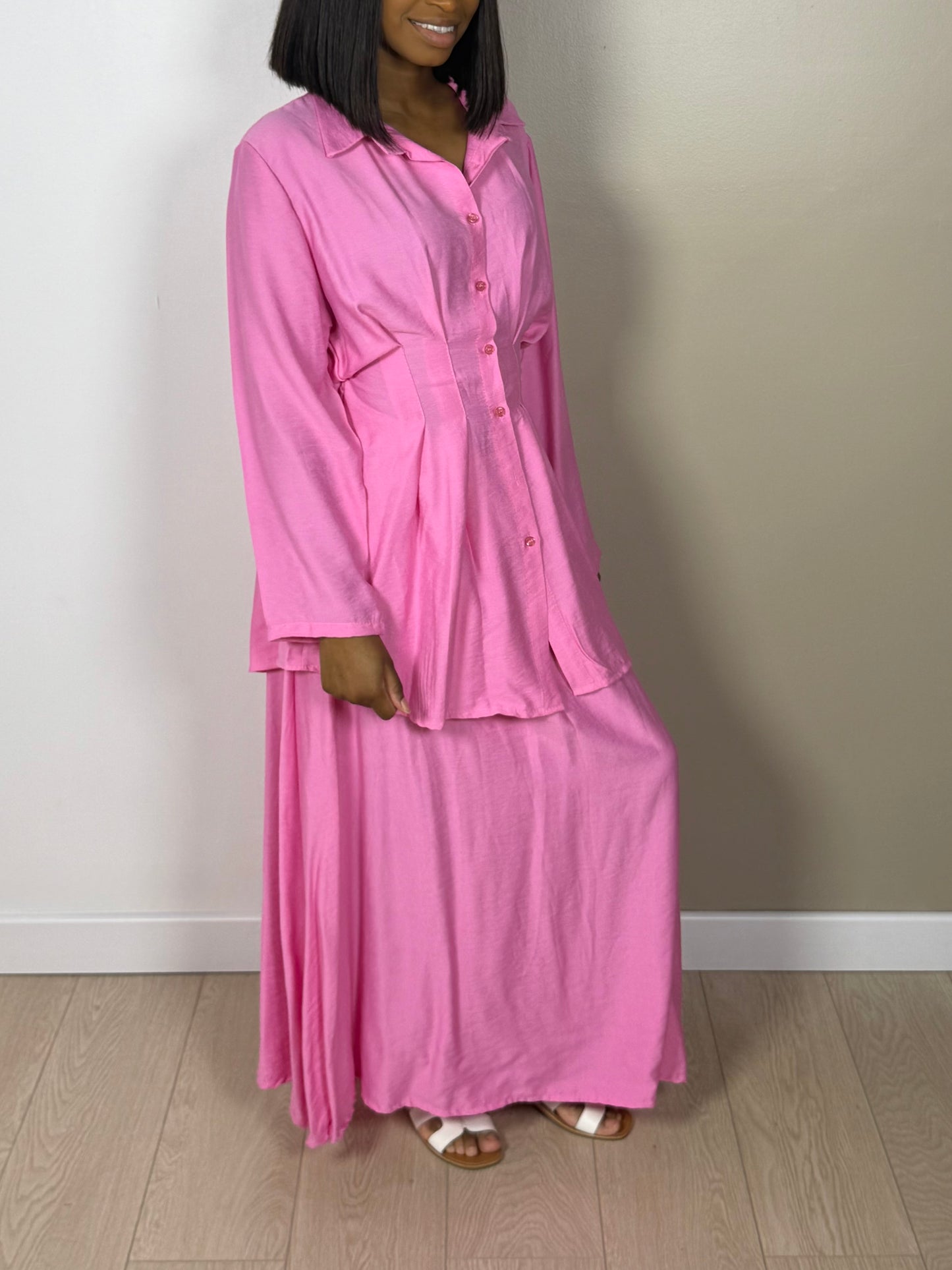 Ensemble SHERINE chemise jupe longue -  F1M