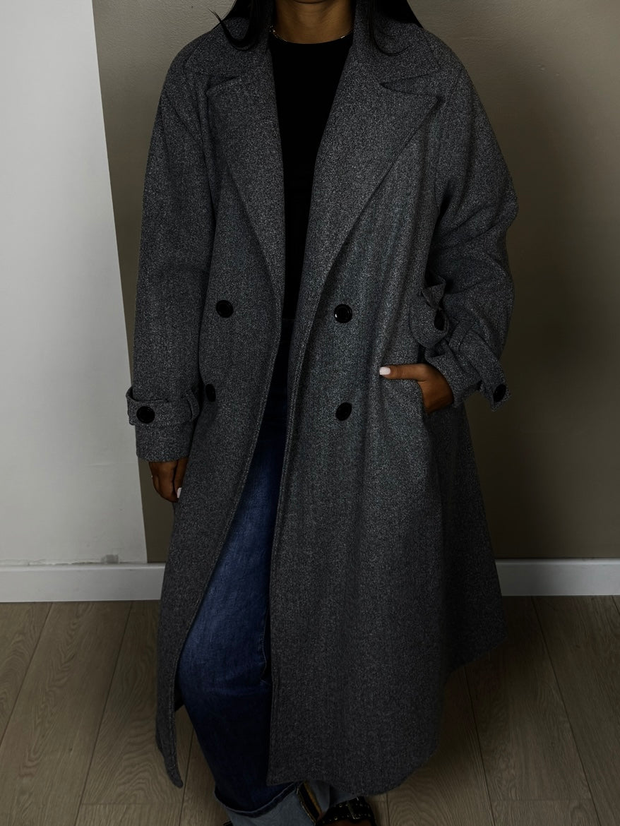 TRENCH façon laine BAYA A2