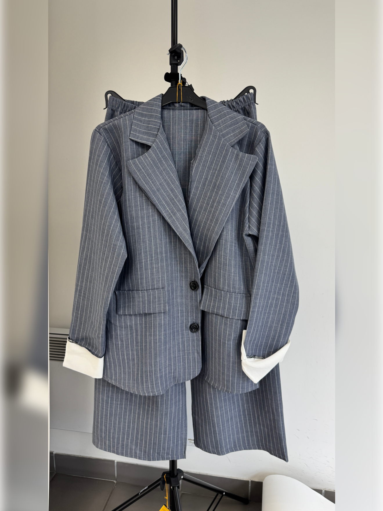 Ensemble blazer rayé - C1