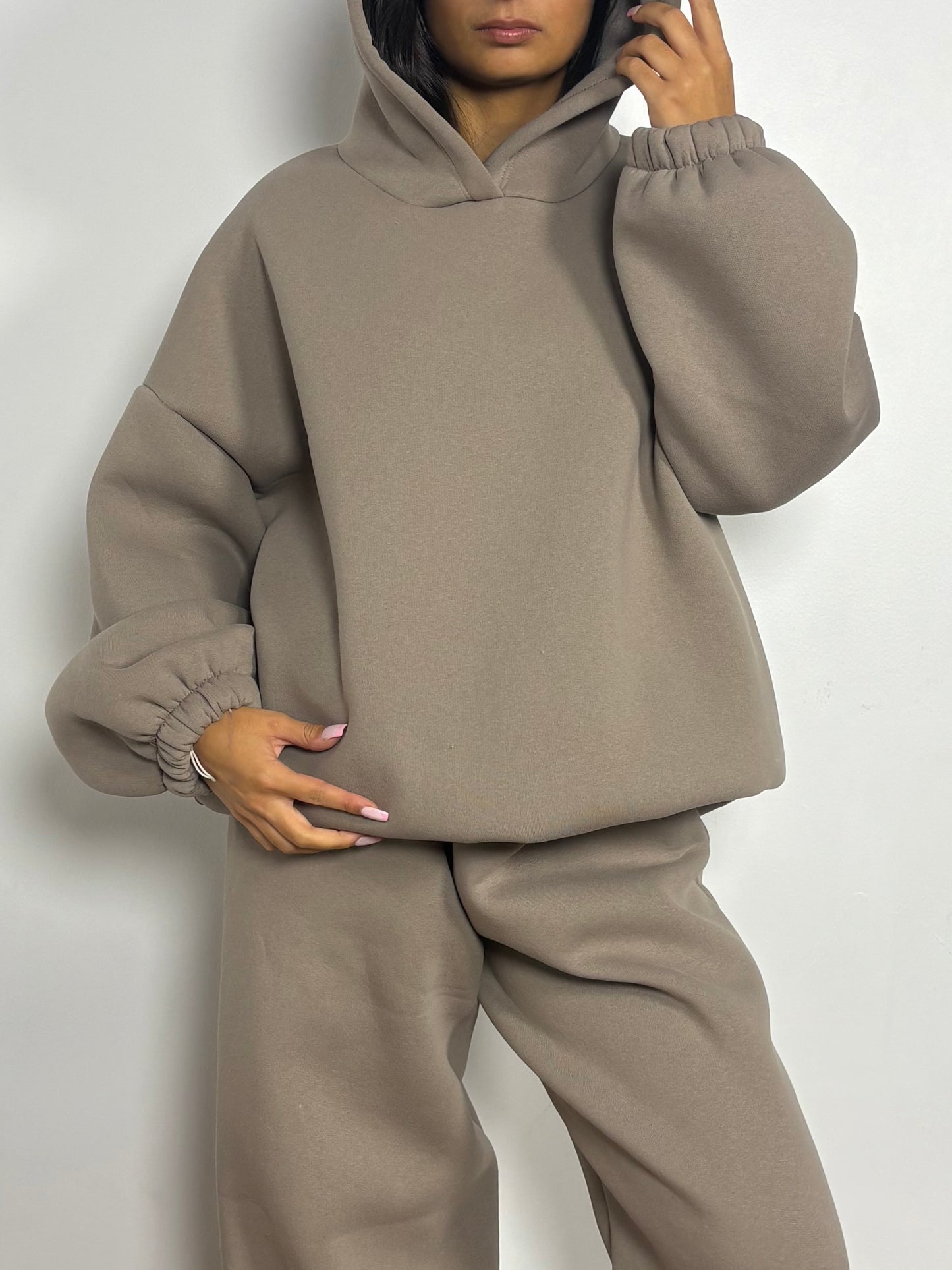 Ensemble Jogging avec capuche au coton Ibti