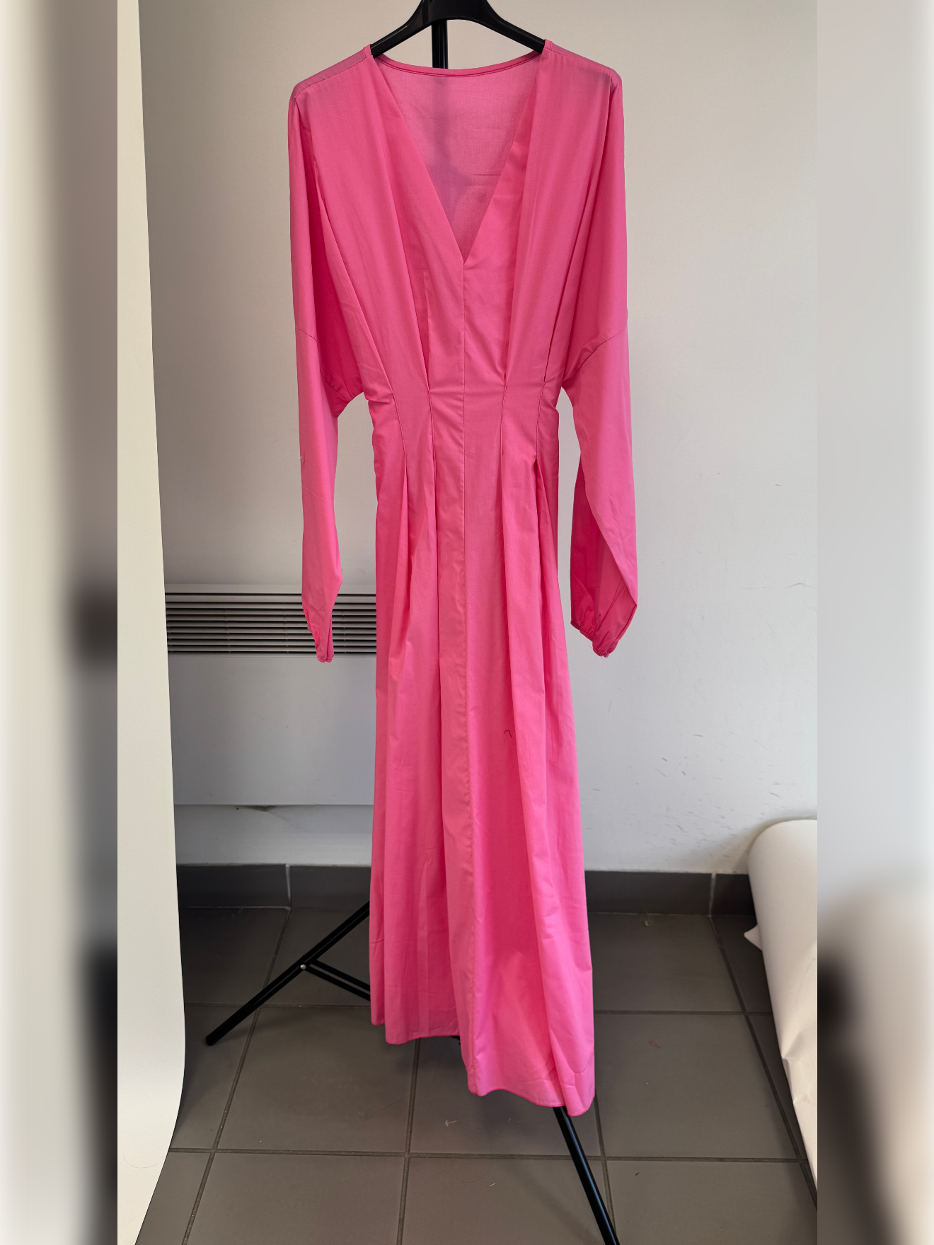 Robe longue coton Popeline - P1