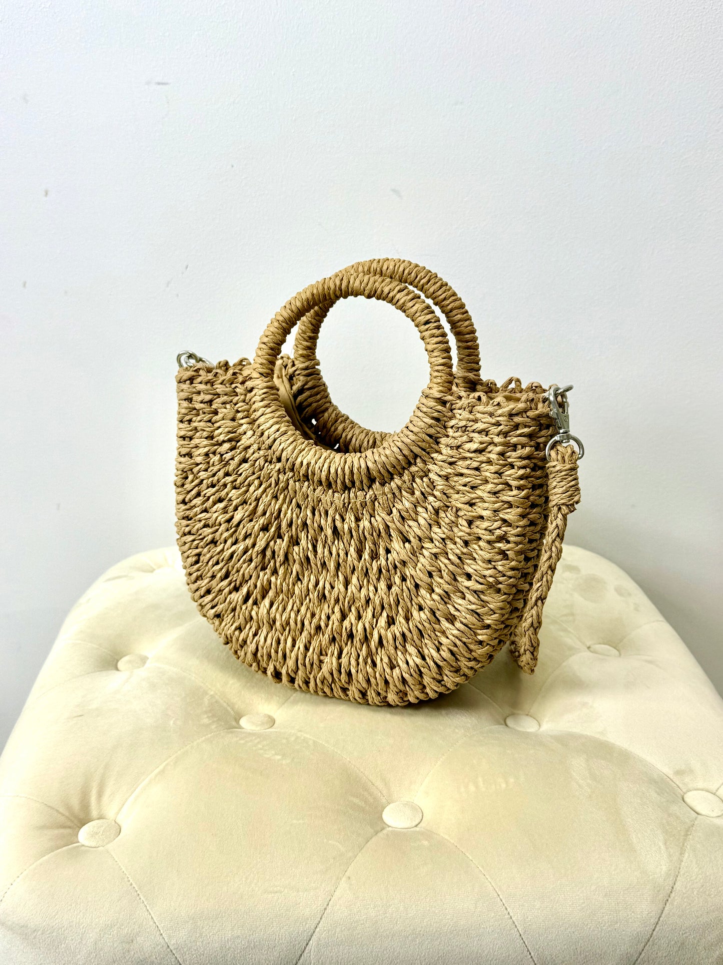 Sac en paille CLAUDETTE