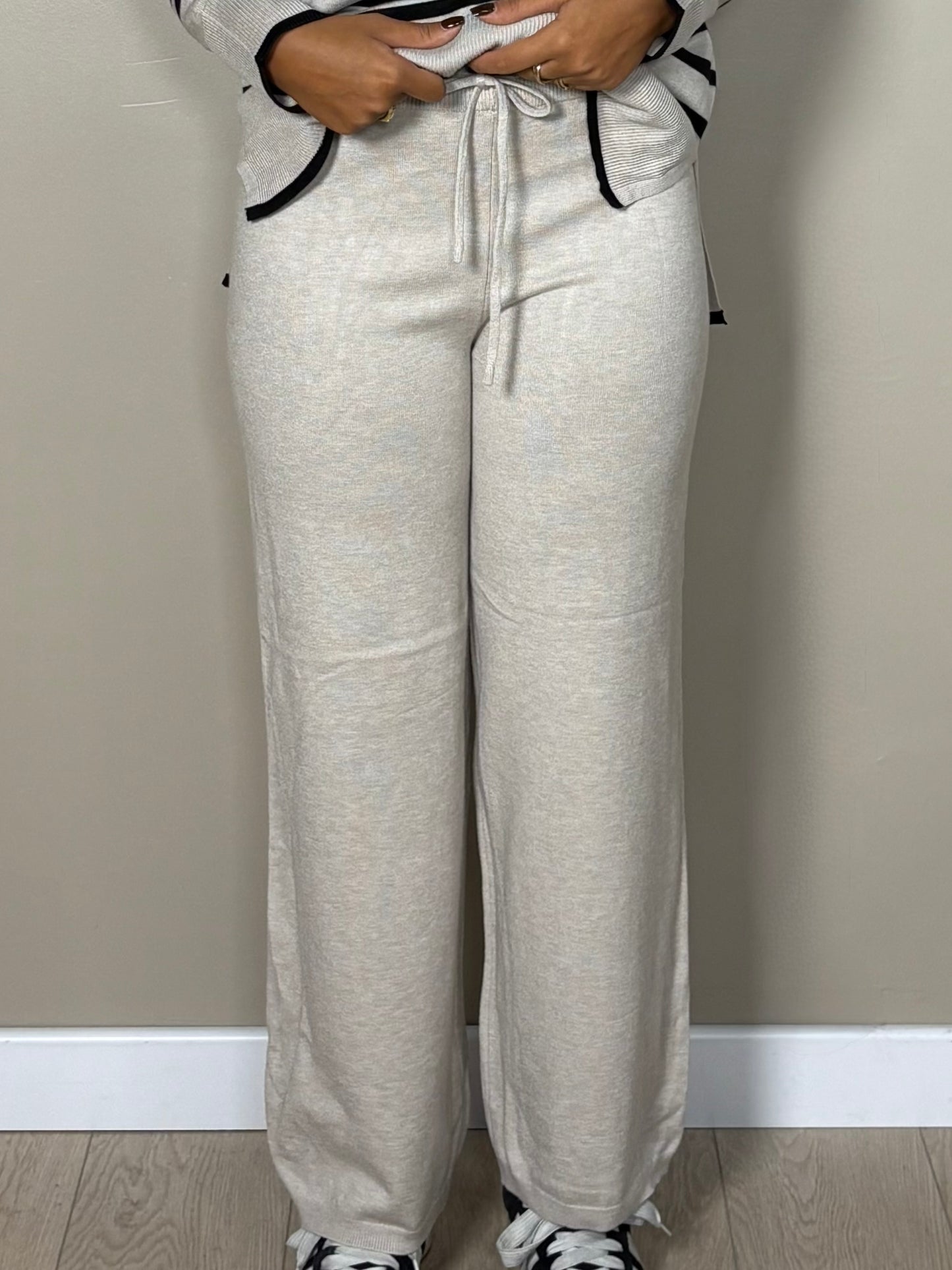 Ensemble rayé décontracté Sandy