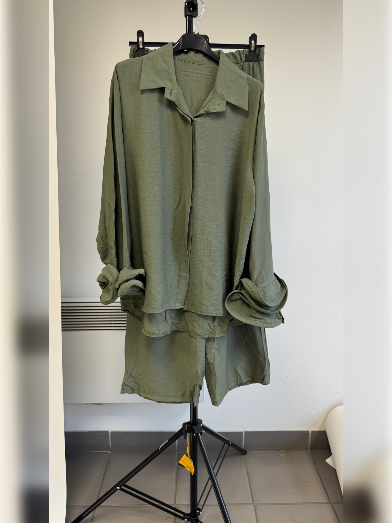 Ensemble chemise à poignets volants - F1M