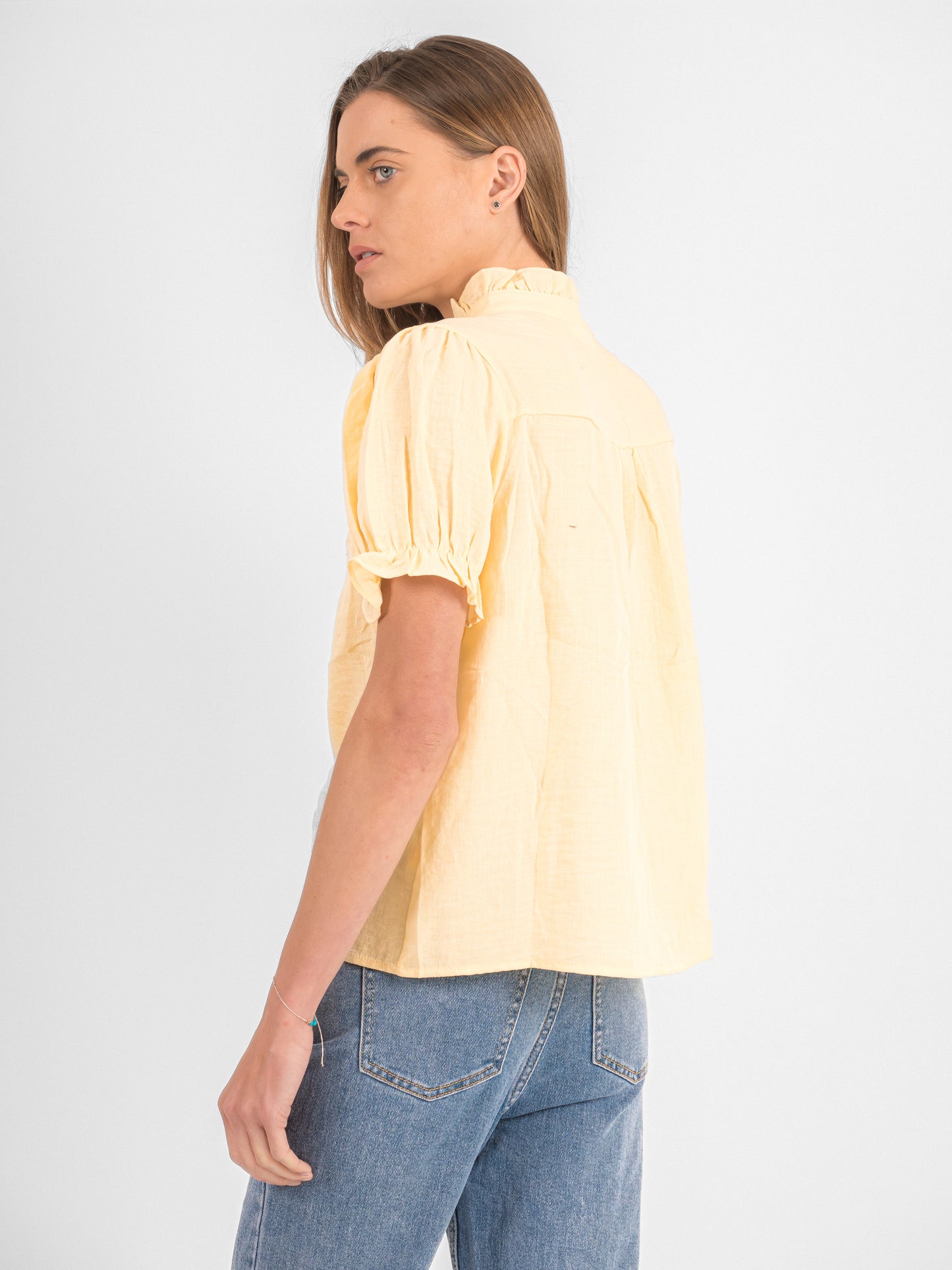 Chemise brodée à manche courte - P3 PA