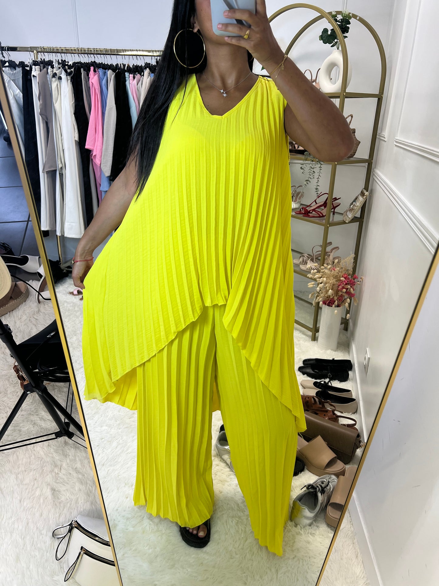 Ensemble plissé NOUR