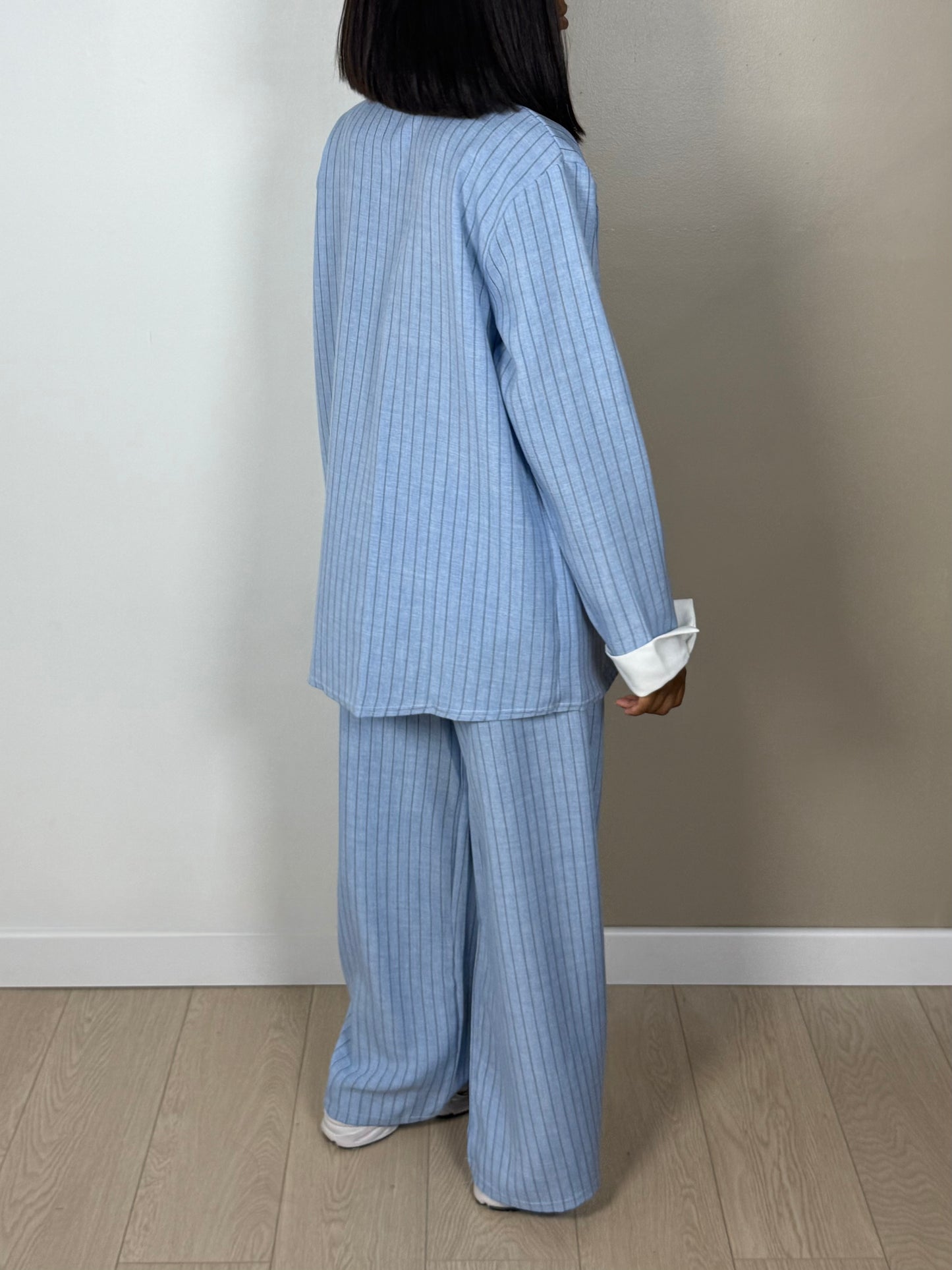 Ensemble blazer rayé - C1