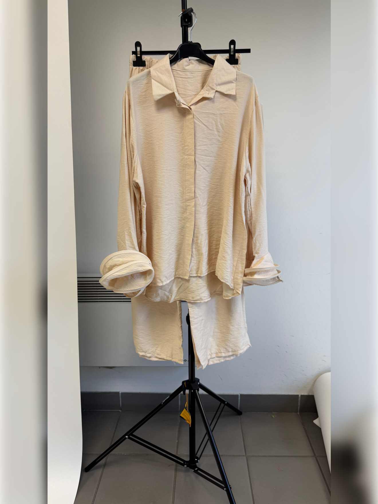 Ensemble chemise à poignets volants - F1M