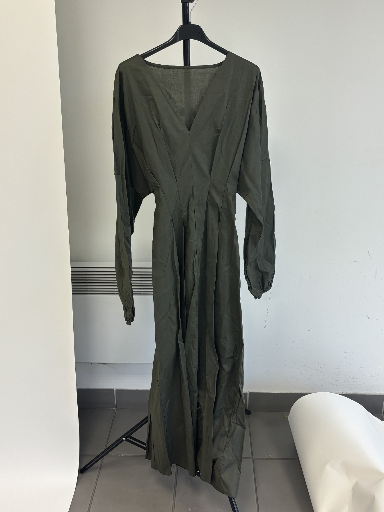 Robe longue coton Popeline - P1