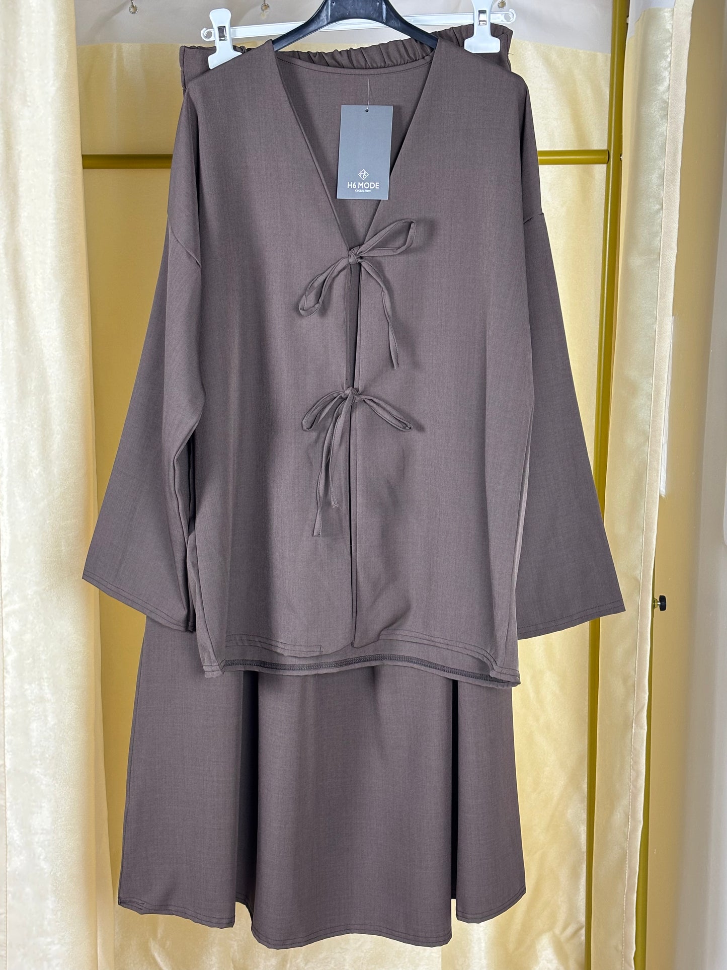 Ensemble DALYA jupe chemise - D1D