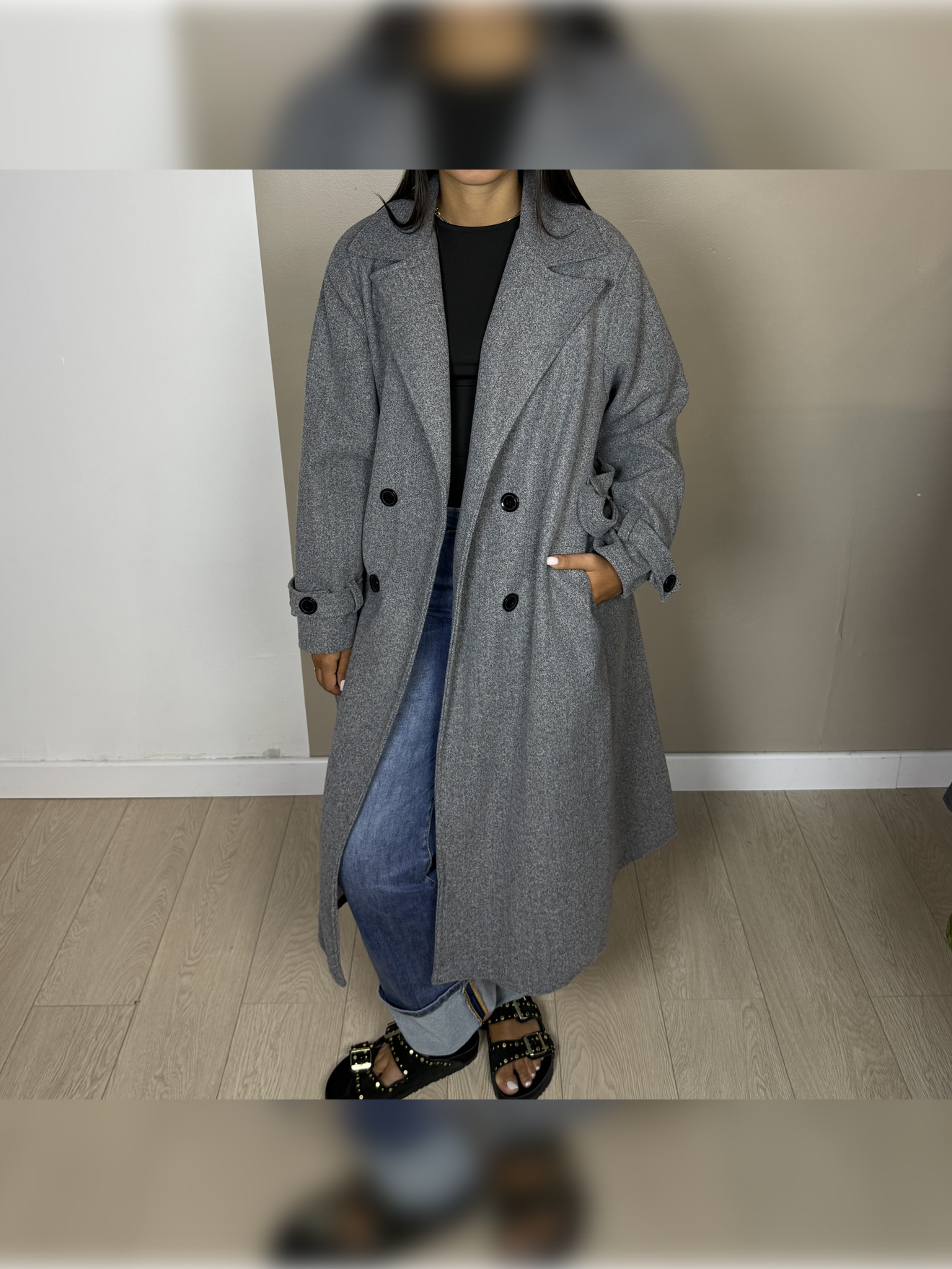 TRENCH façon laine BAYA A2