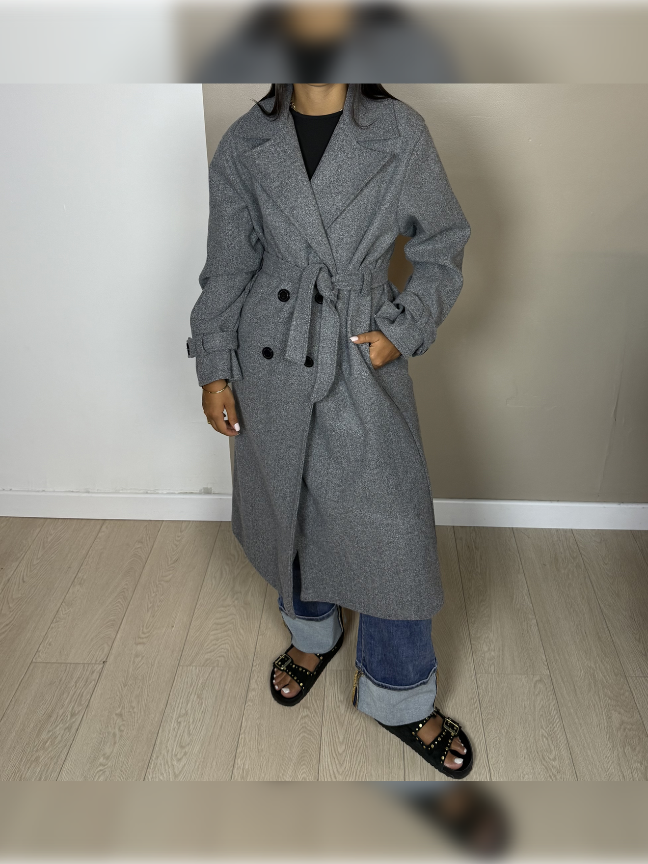 TRENCH façon laine BAYA A2