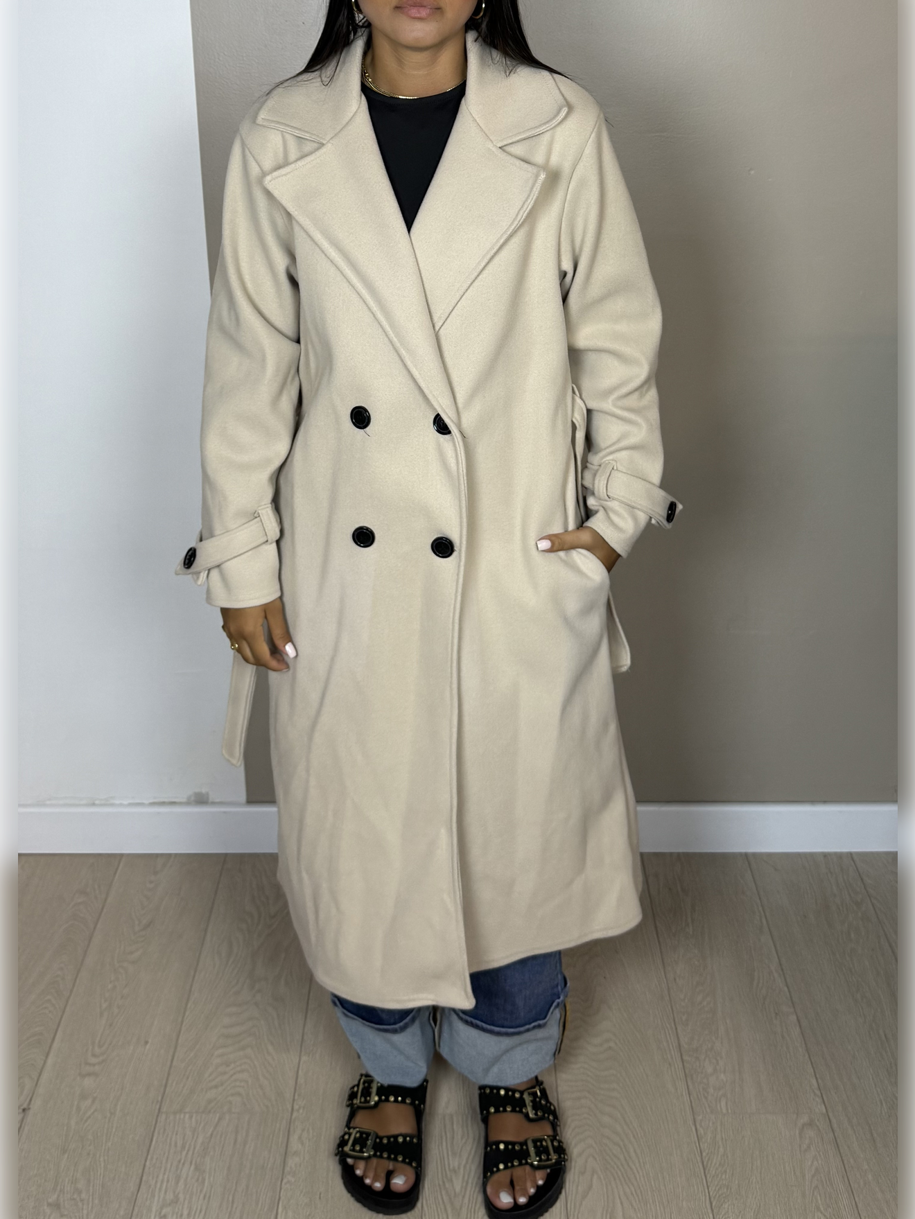 TRENCH façon laine BAYA A2