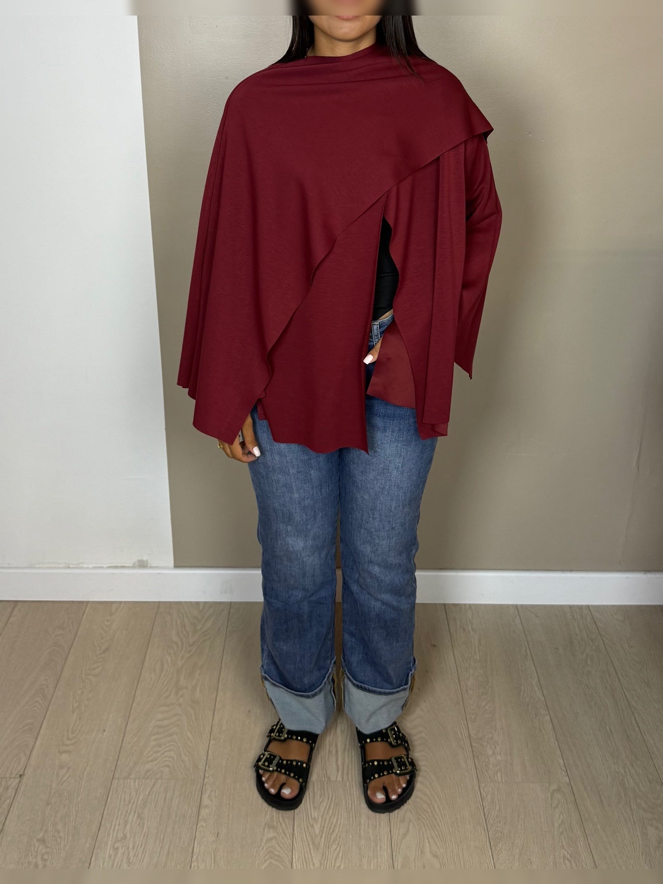 Cape fluide manches longues LAMA A2