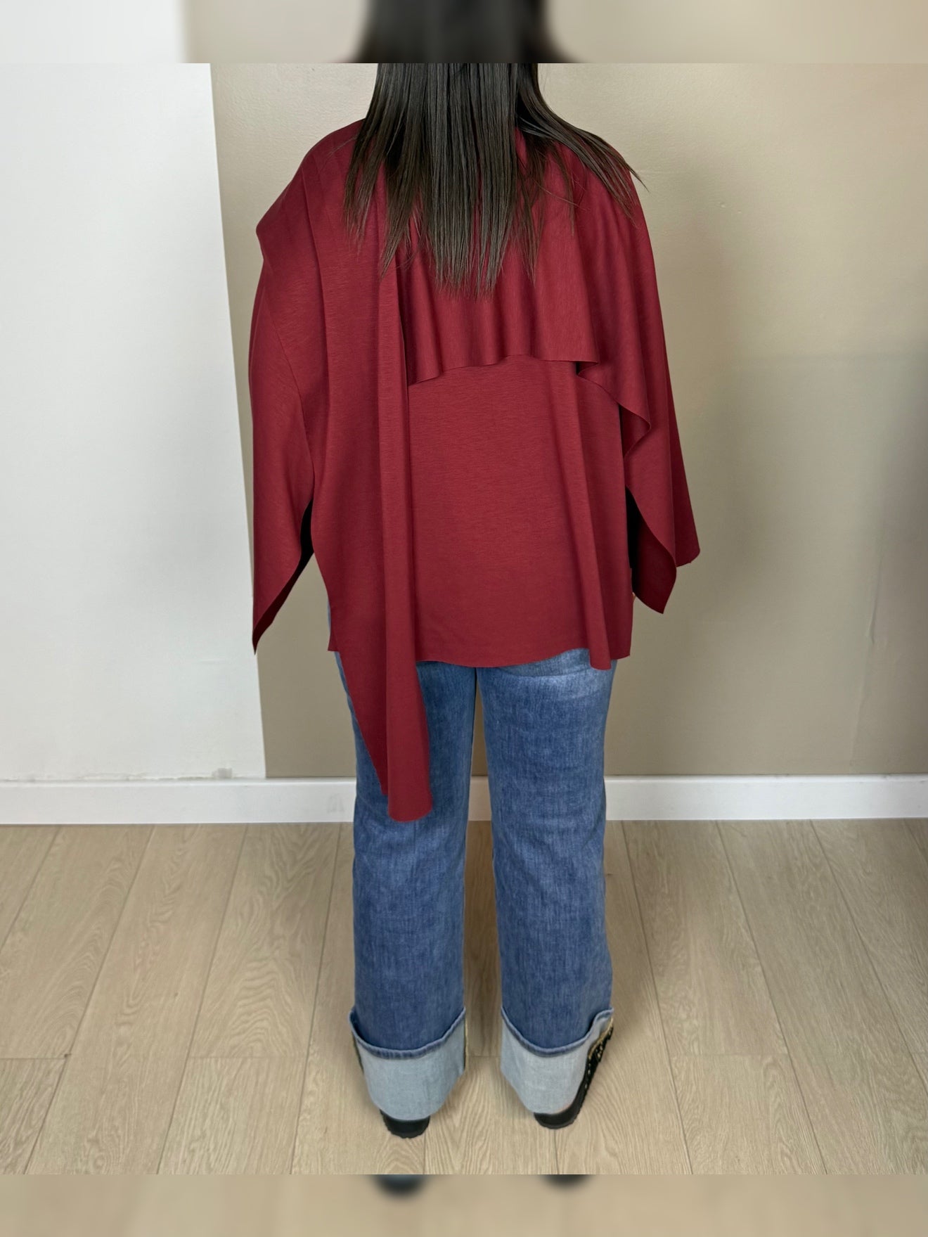 Cape fluide manches longues LAMA A2