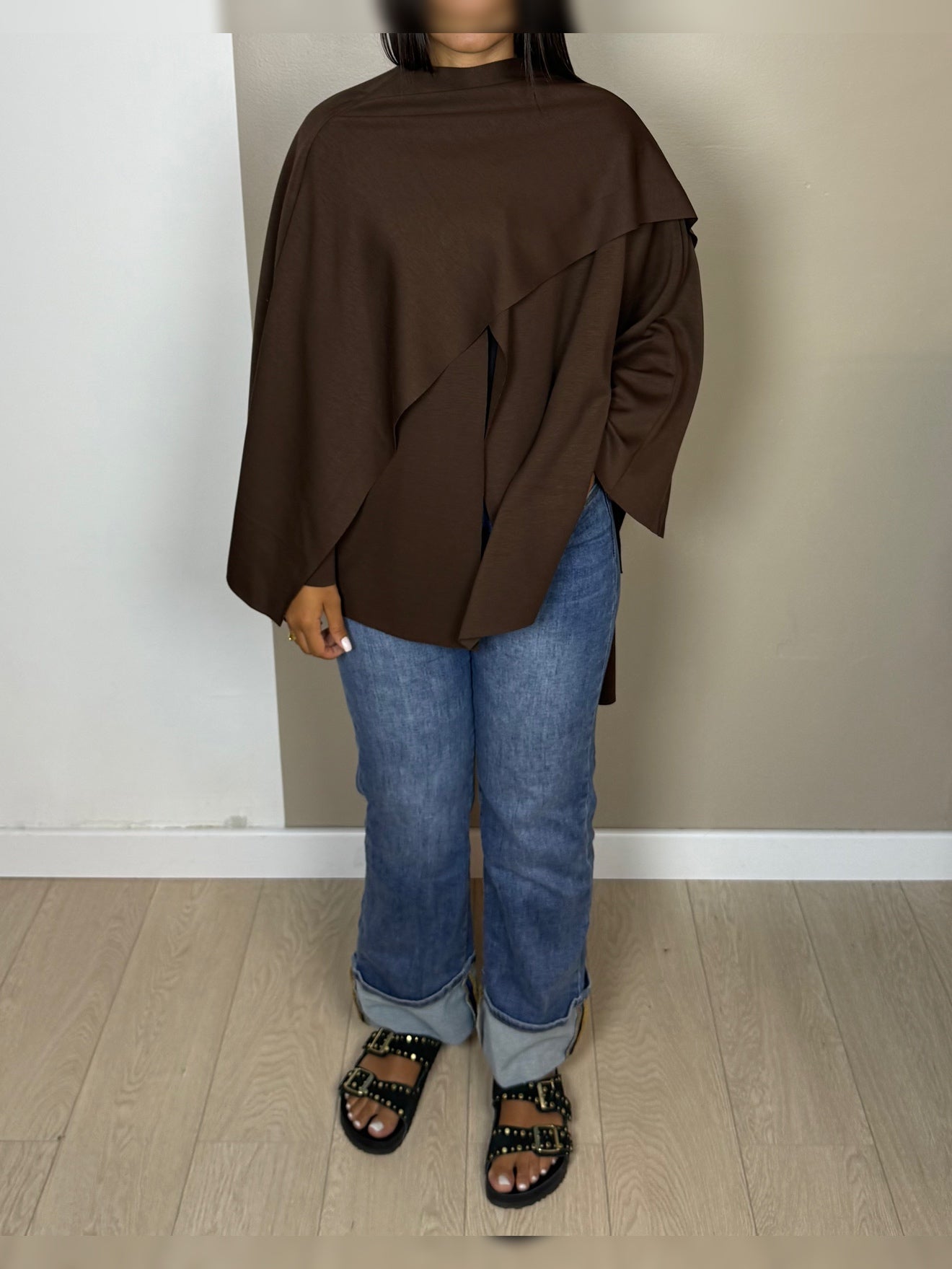 Cape fluide manches longues LAMA A2