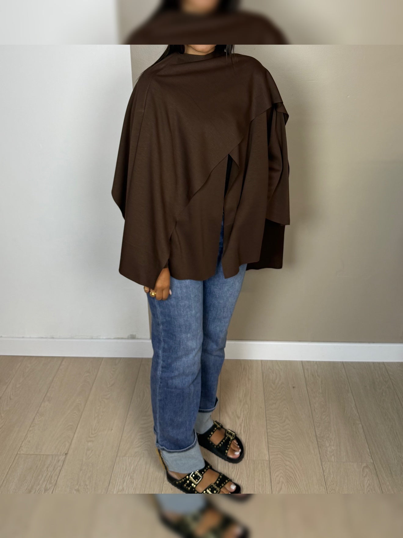 Cape fluide manches longues LAMA A2