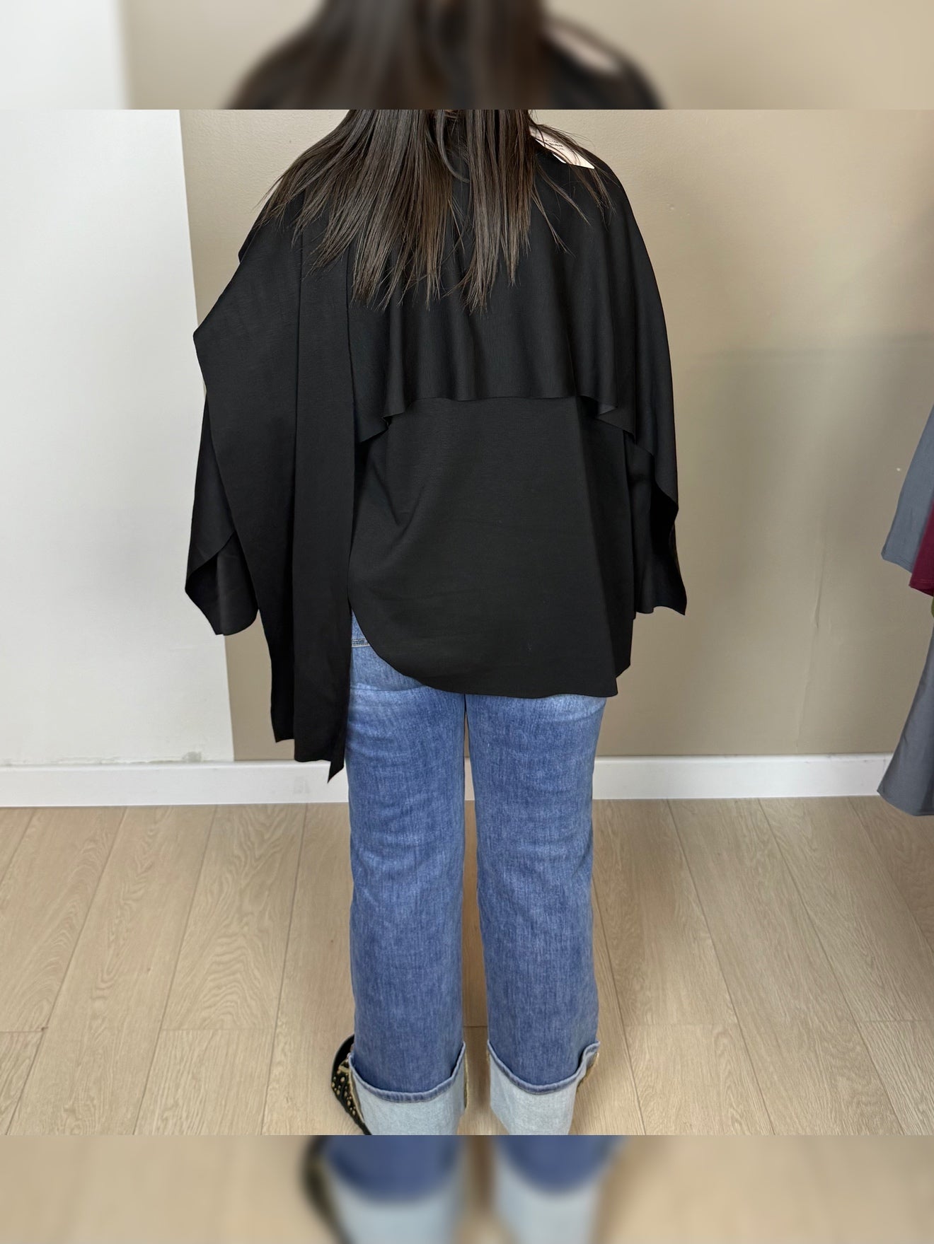 Cape fluide manches longues LAMA A2