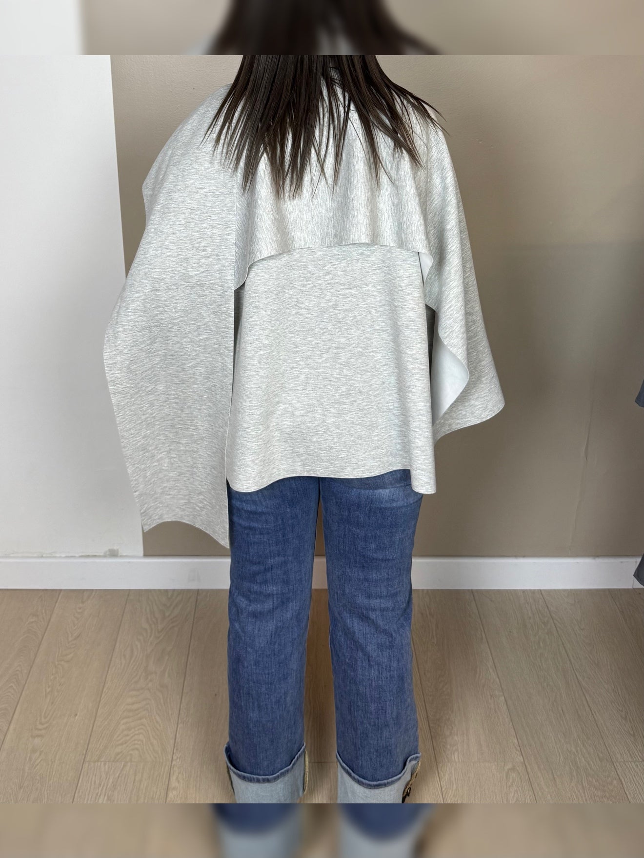 Cape fluide manches longues LAMA A2