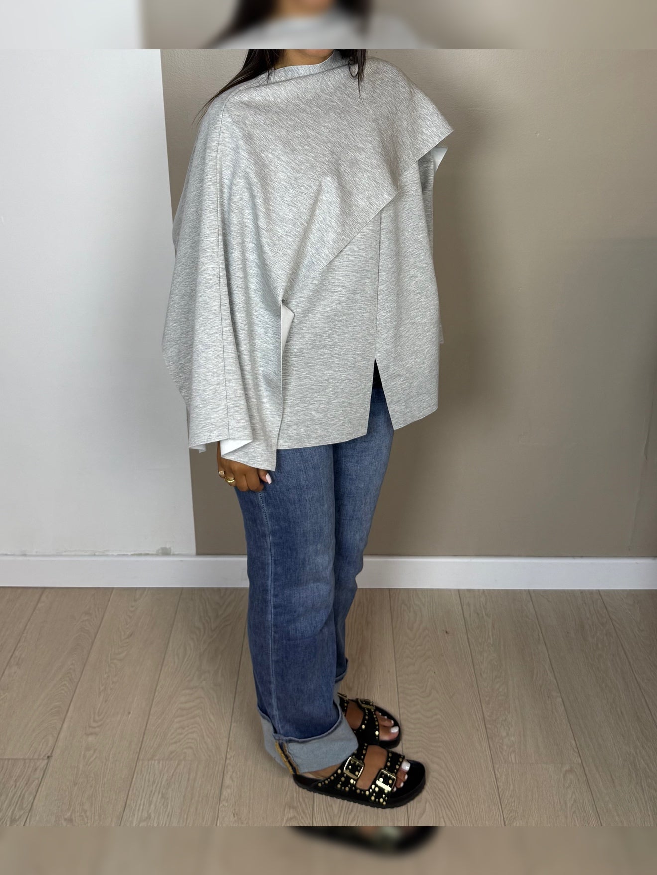 Cape fluide manches longues LAMA A2