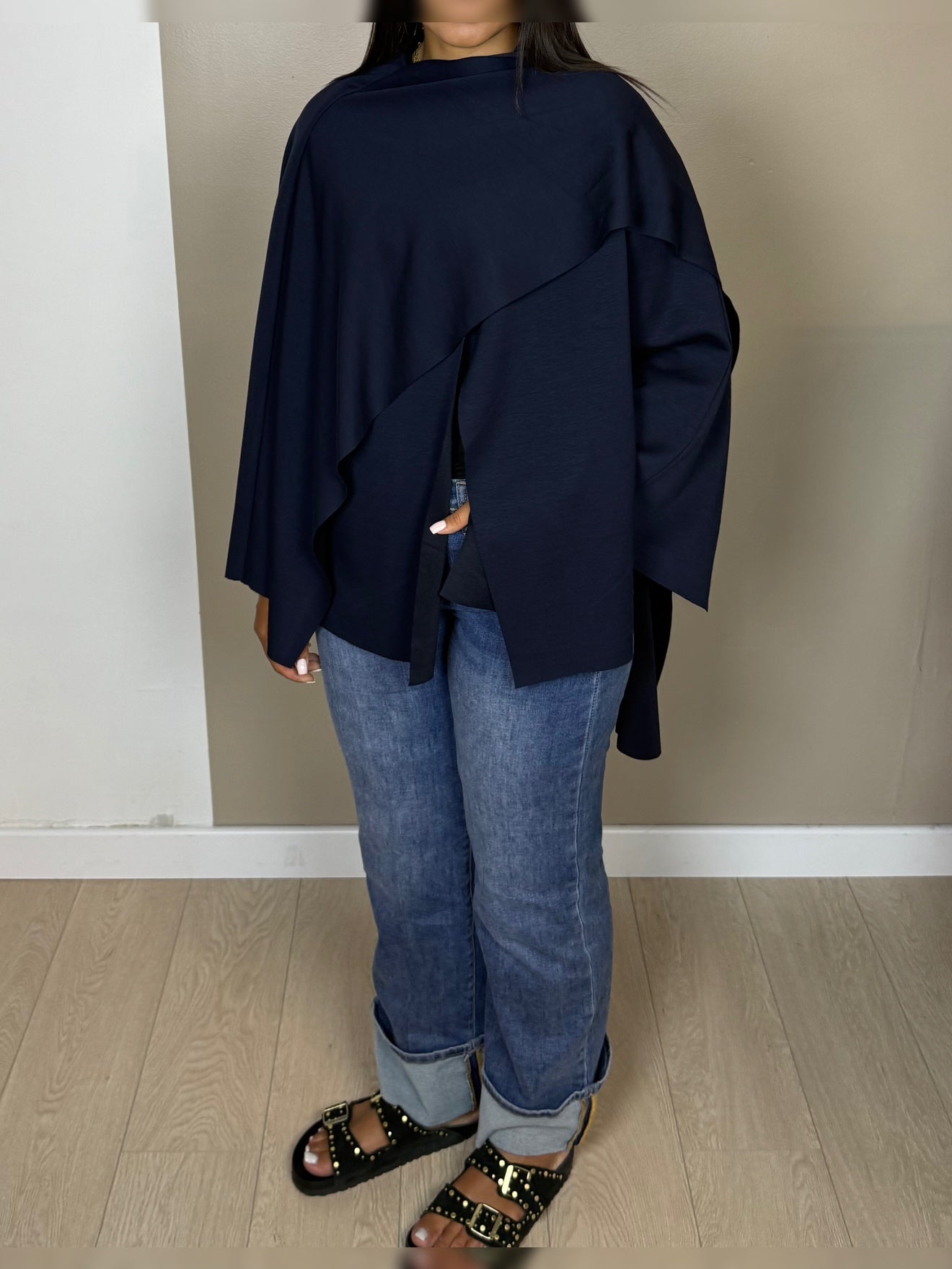 Cape fluide manches longues LAMA A2