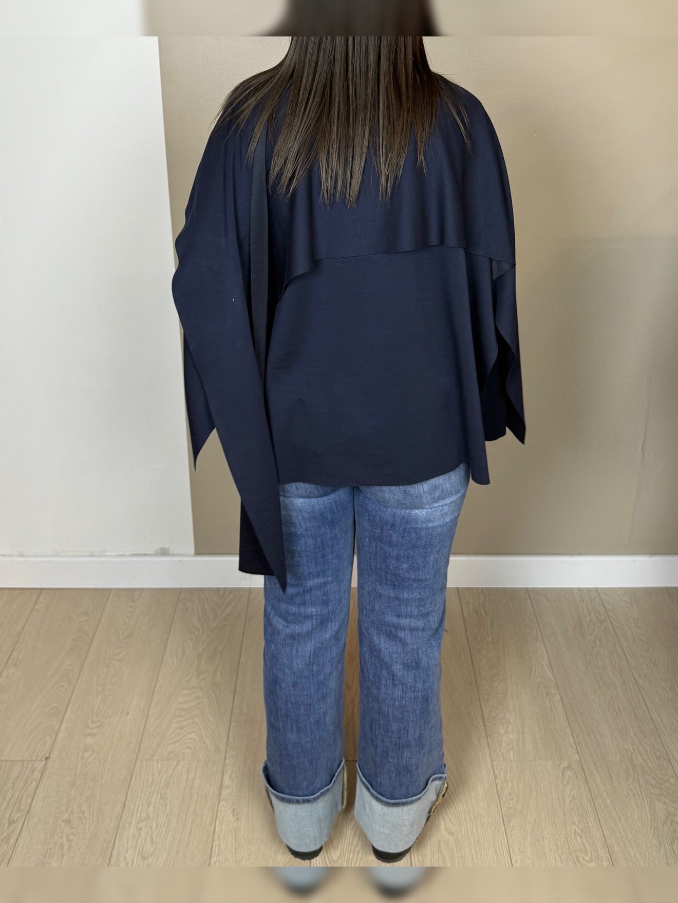 Cape fluide manches longues LAMA A2