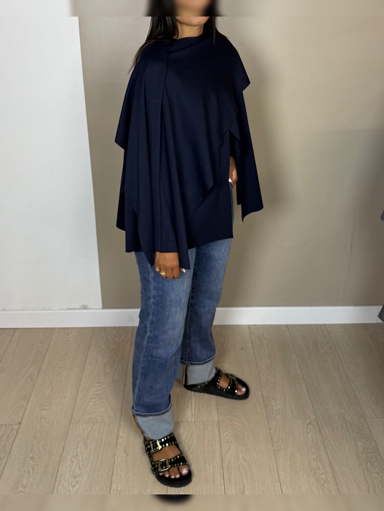 Cape fluide manches longues LAMA A2