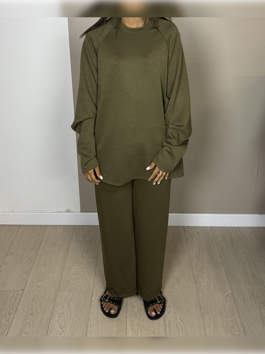 Ensemble décontracté LIA poignets évasés D3