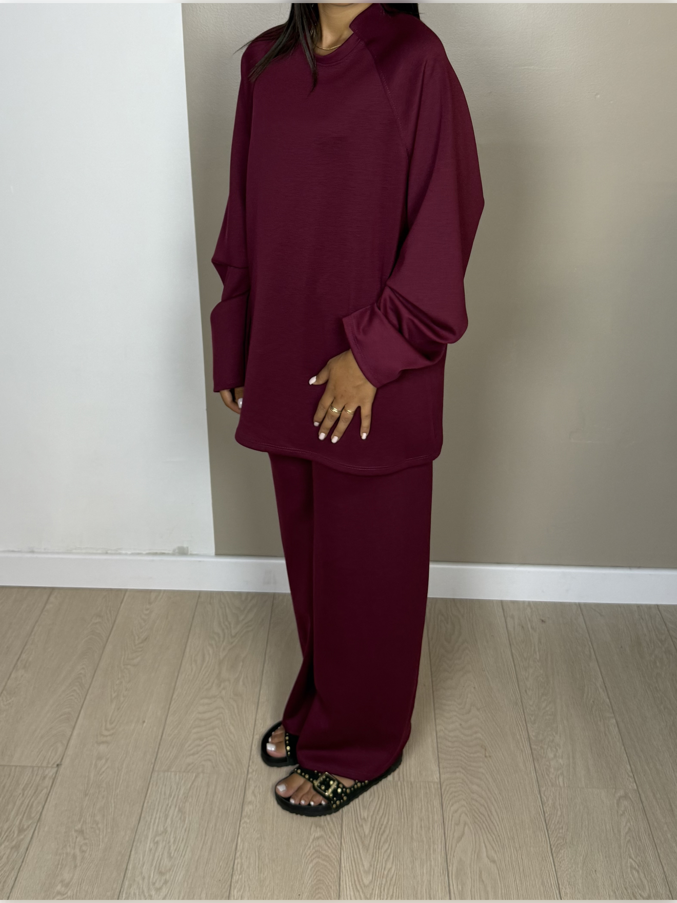 Ensemble décontracté LIA poignets évasés D3