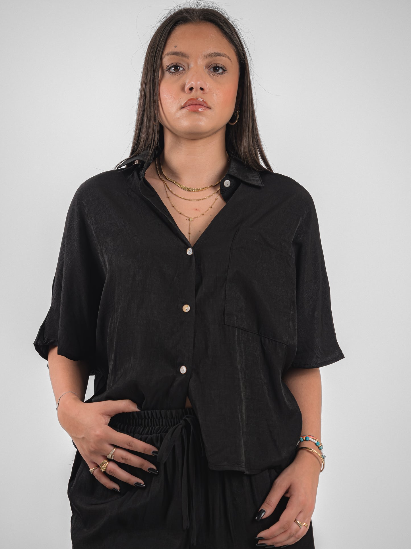 Ensemble chemise à manches courtes PA