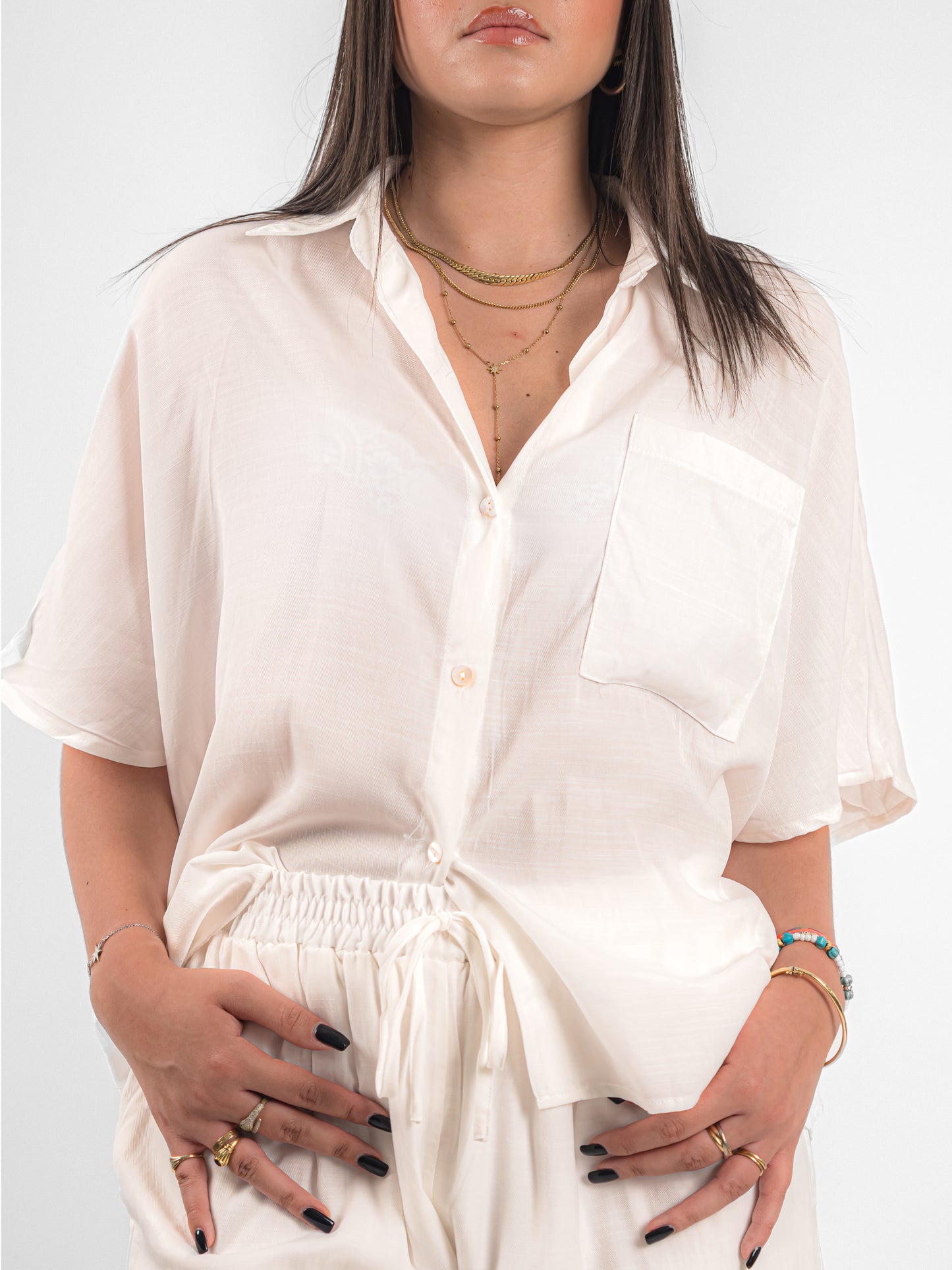 Ensemble chemise à manches courtes PA